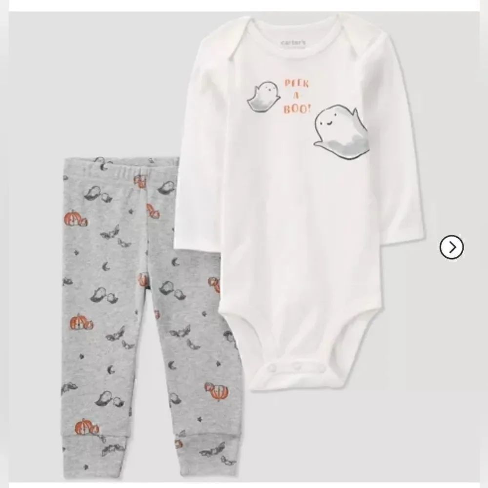 Nwt Baby Boy's "Peek -a- Boo" Halloween Outfit